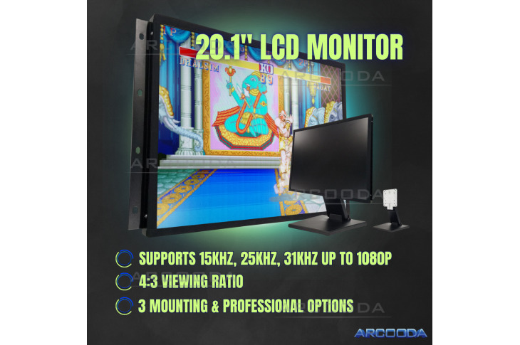 Arcooda 20inch Arcade Monitor