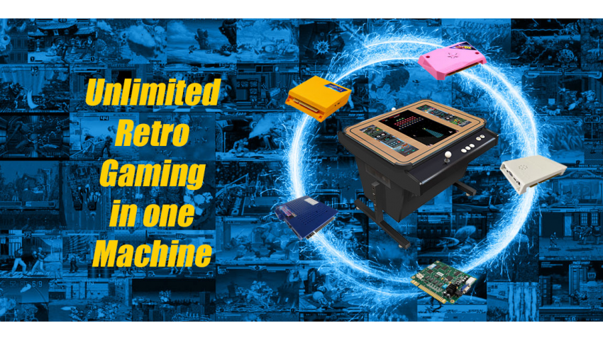 Supports Vertical JAMMA Boards