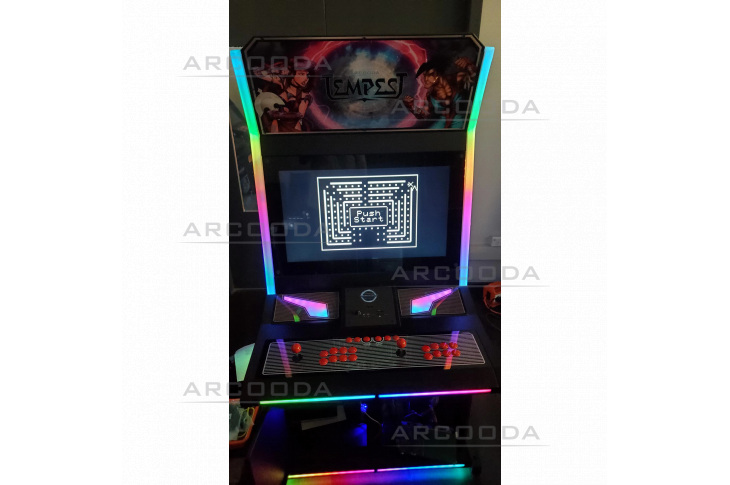 15khz Jamma game board on Tempest arcade machine