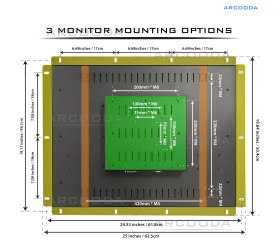 Arcooda Monitor Mounting Options