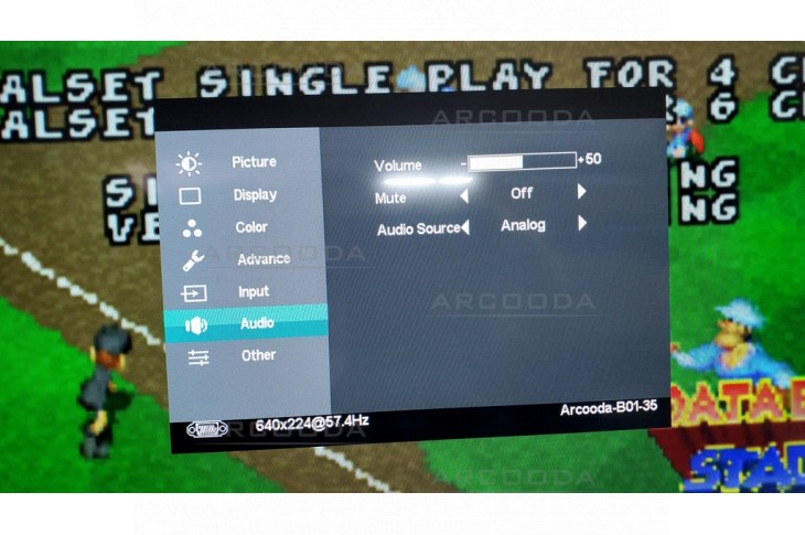 Arcooda Monitor OSD Volume Control