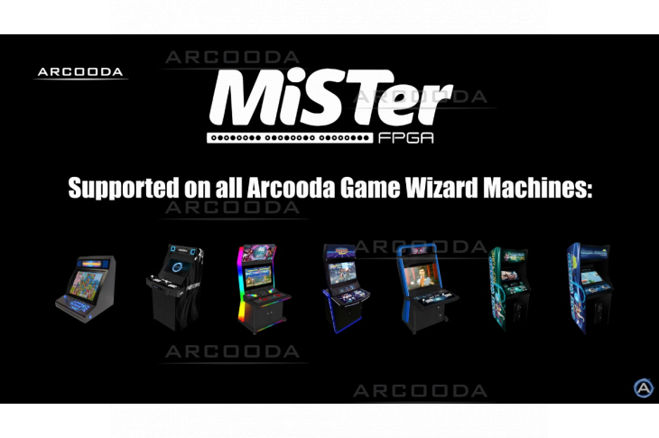 MiSTer FPGA on any Game Wizard Arcade Machine