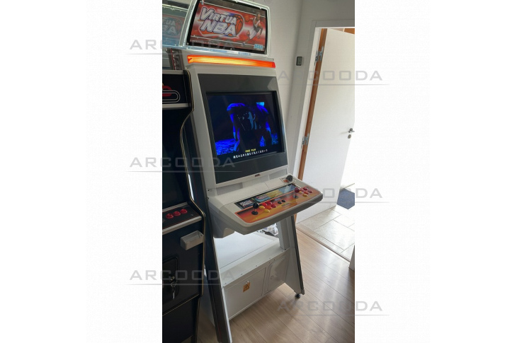 Sega Naomi Arcade Cabinet with Arcooda LCD Monitor
