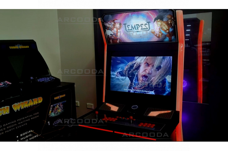 Tekken 8 Arcade Machine game play via Tempest Cabinet