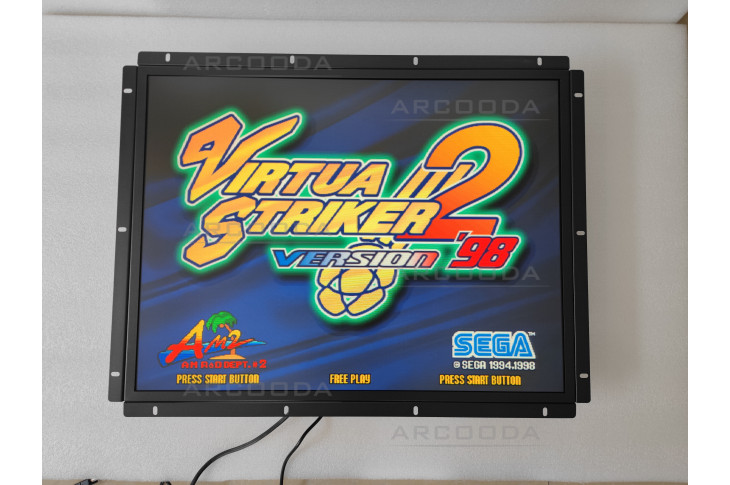 Virtua Striker 2 with 4x3 ratio 29inch LCD monitor