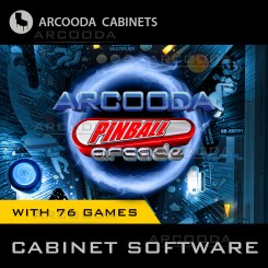 Arcooda Pinball Arcade Arcooda Cabinet Software (including 76 Games)