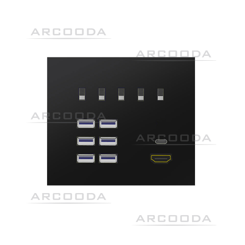 Square Insert Switch Media Panel for Game Wizard Xtreme