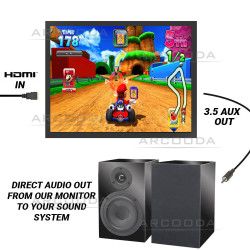 26 inch Arcooda 4:3 Ratio 4K LCD Monitor - Direct Audio