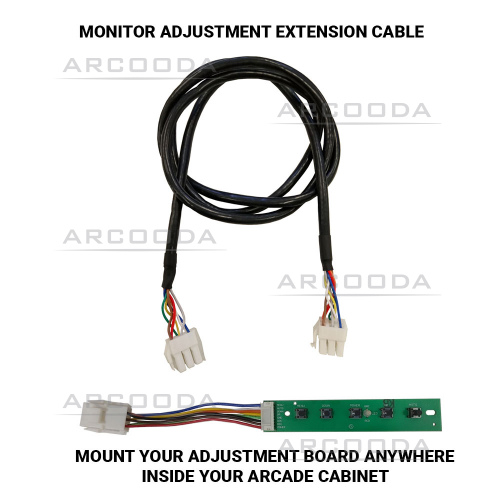 9 Pin Extension Monitor Adjustment Harness