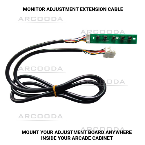 9 Pin Extension Monitor Adjustment Harness