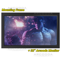 All-in-One 32Inch Monitor and Mounting Frame Bundle
