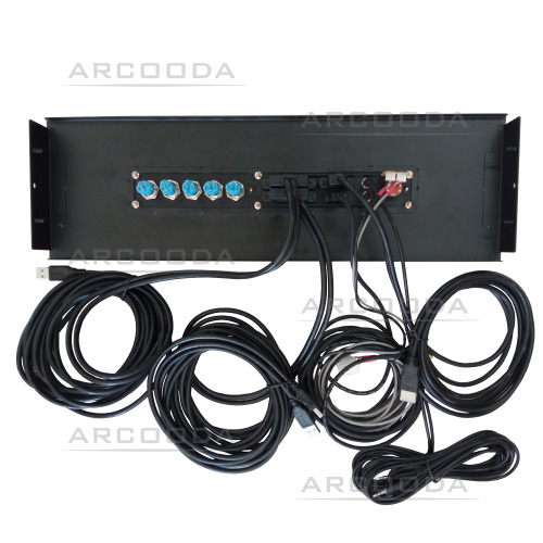 Monitor Side Panel Arcooda Media for Game Wizard Xtreme Back View