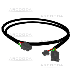 Pedal Assembly Cable with Switch and LED Plug 200cm