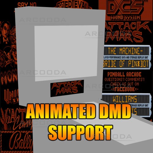 Pinball Arcade DMD Support