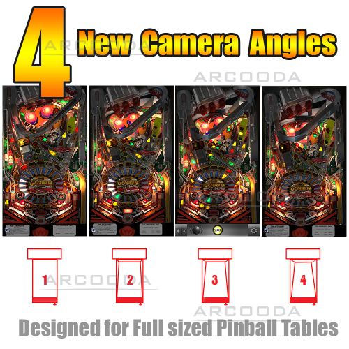 Pinball Arcade Steam Camera Angles