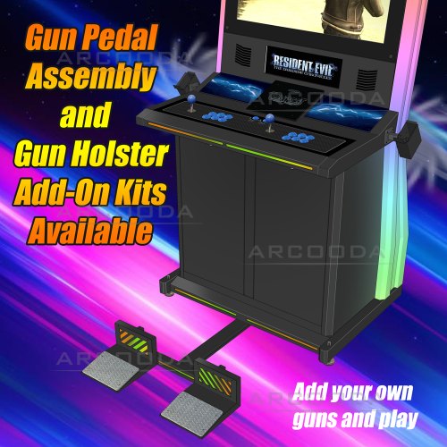 Tempest Add-On Pedal Assembly and Gun Holsters