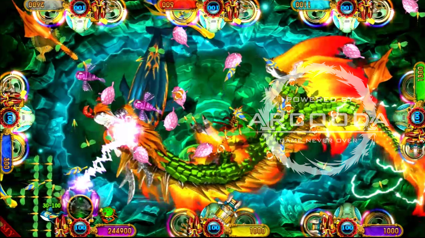 Ocean King 3 : Turtles Revenge - Flaming Dragon Power Up