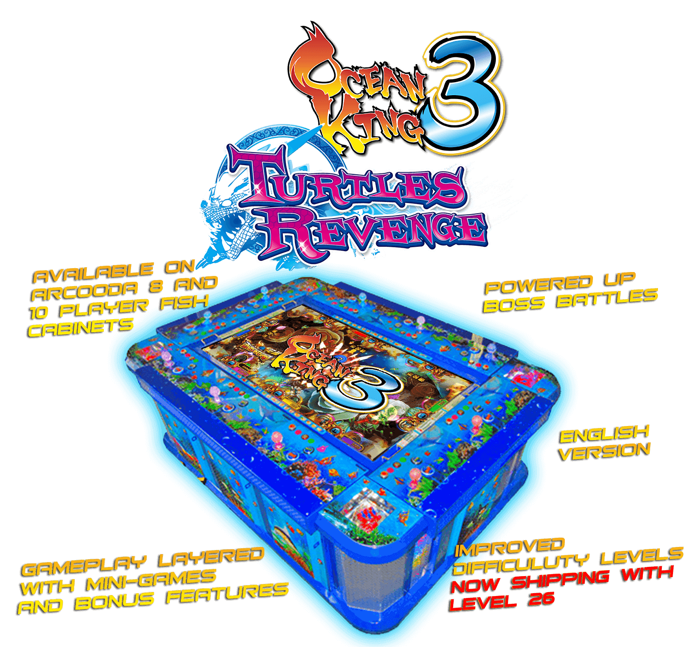 Ocean King 3 - turtles revenge
