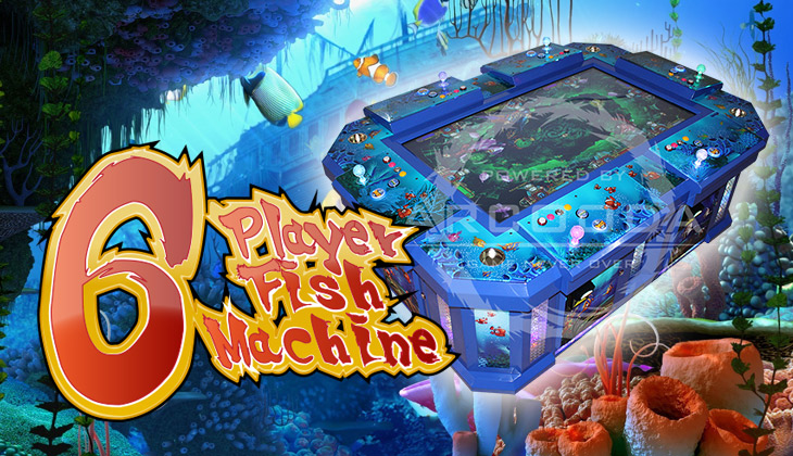 6 player Arcooda fish arcade machine, Featured Banner