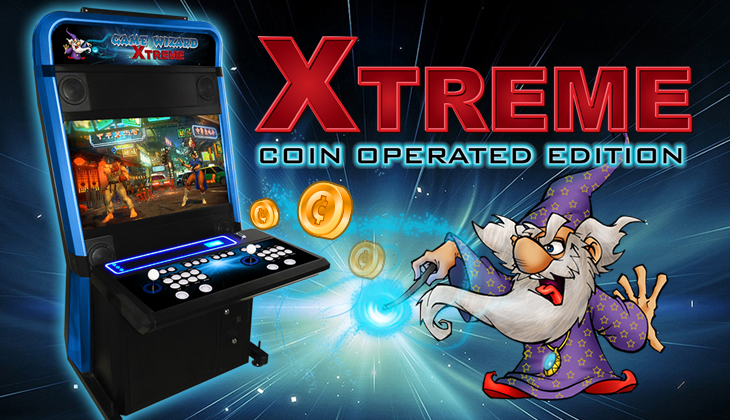 Xtreme, Game Wizard, Arcade Machine, Coin Operated, Featured Banner, Arcooda